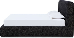 Elora Moonlight Queen Upholstered Platform Bed - Ornate Home