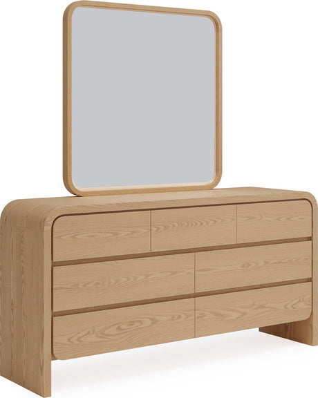 Elora Timber Dresser Mirror - Ornate Home