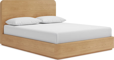 Elora Timber Wood Full Bed - Ornate Home