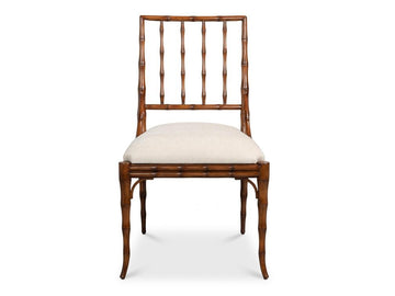 Elora White Chair (Set of 2) - Ornate Home