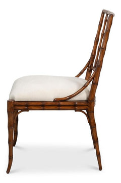 Elora White Chair (Set of 2) - Ornate Home