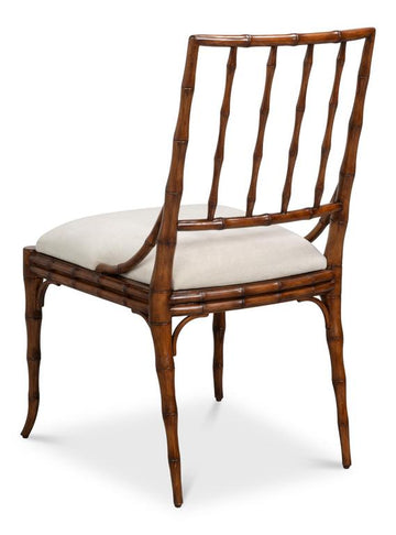 Elora White Chair (Set of 2) - Ornate Home