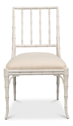 Elora White Dining Chair (Set of 2) - Ornate Home
