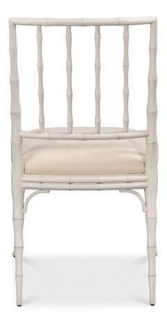 Elora White Dining Chair (Set of 2) - Ornate Home
