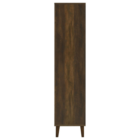 Elouise Dark Pine 4-door Engineered Wood Tall Accent Cabinet - Ornate Home