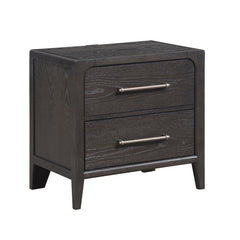 Elowen Black Nightstand - Ornate Home