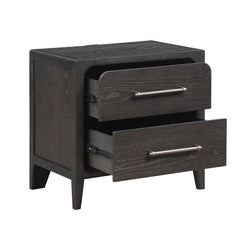 Elowen Black Nightstand - Ornate Home