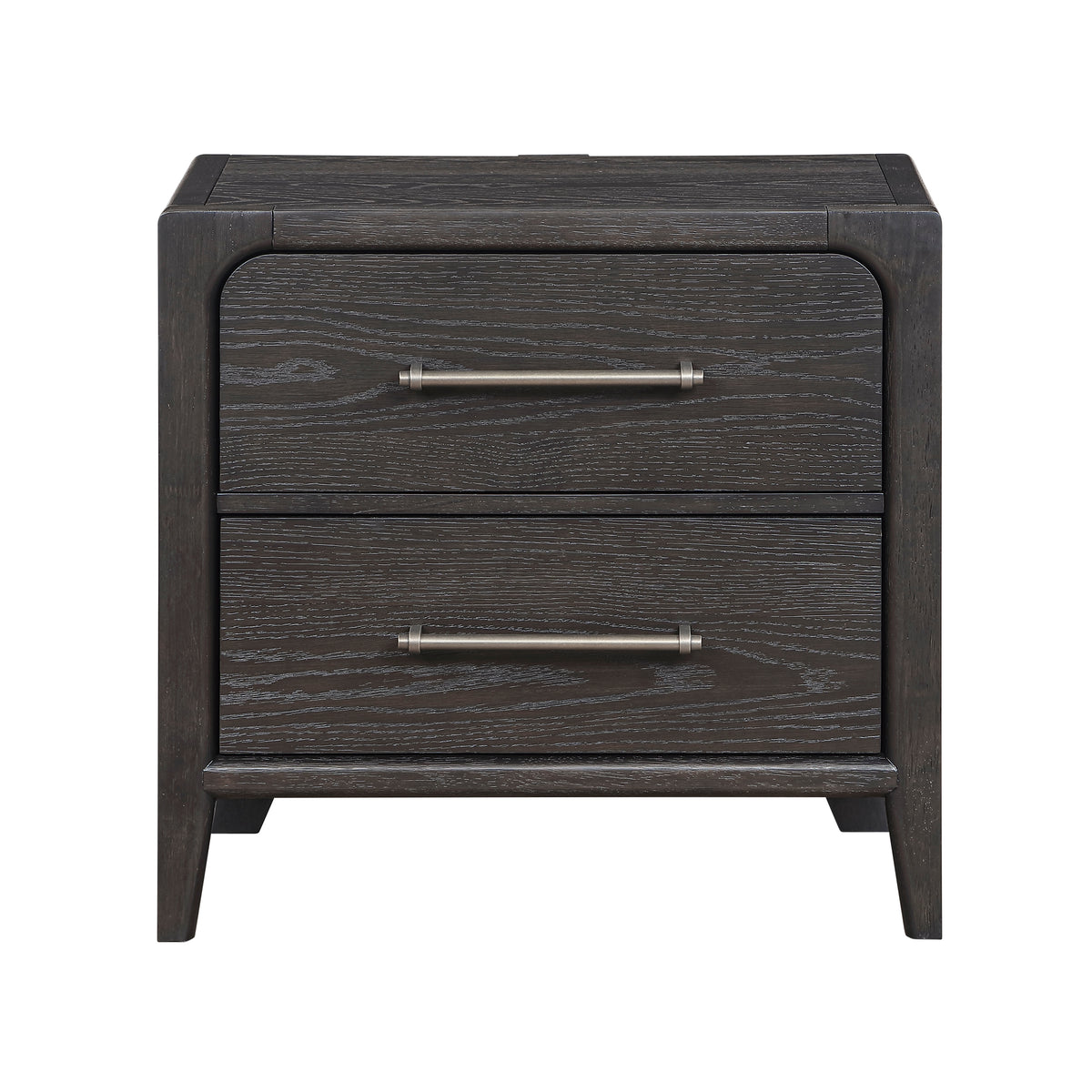 Elowen Black Nightstand - Ornate Home