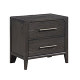 Elowen Black Nightstand - Ornate Home