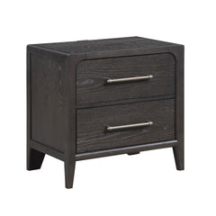 Elowen Black Nightstand - Ornate Home