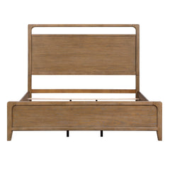Elowen Brown Queen Bed - Ornate Home