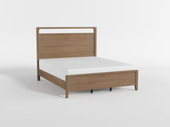 Elowen Brown Queen Bed - Ornate Home