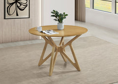 Elowen Light Walnut Dining Room Table - Ornate Home