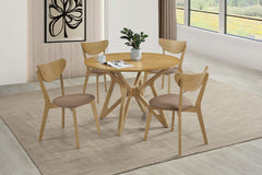 Elowen Light Walnut Dining Room Table - Ornate Home