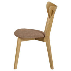 Elowen Light Walnut Side Chair (Set of 2) - Ornate Home