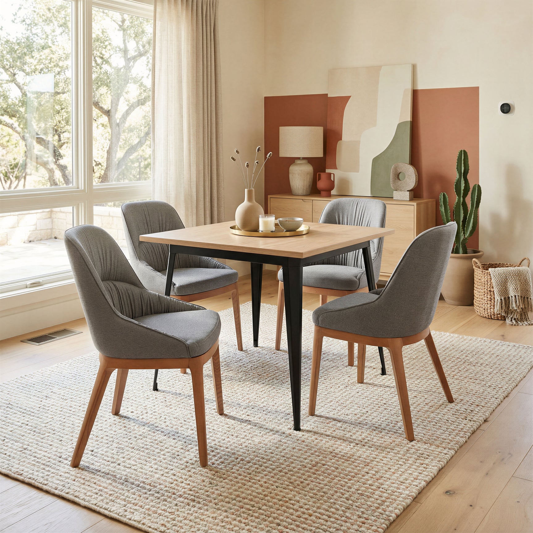 Elowen Natural Dining Table - Ornate Home