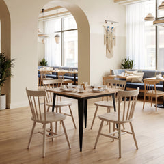 Elowen Natural Dining Table - Ornate Home