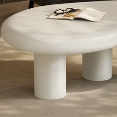 Elowen White Outdoor Patio Coffee Table - Ornate Home