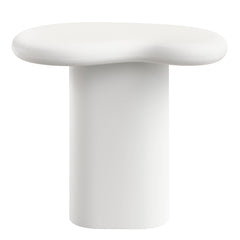 Elowen White Outdoor Patio Side Table - Ornate Home