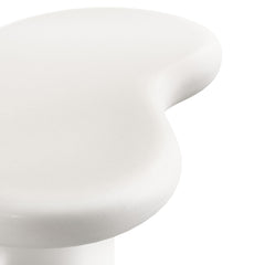 Elowen White Outdoor Patio Side Table - Ornate Home