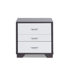 Eloy White & Black Accent Table - Ornate Home