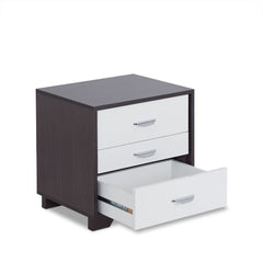 Eloy White & Black Accent Table - Ornate Home