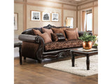 Elpis Brown/Espresso Sofa & Loveseat - Ornate Home
