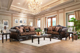 Elpis Brown/Espresso Sofa - Ornate Home