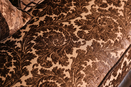 Elpis Brown/Espresso Sofa - Ornate Home