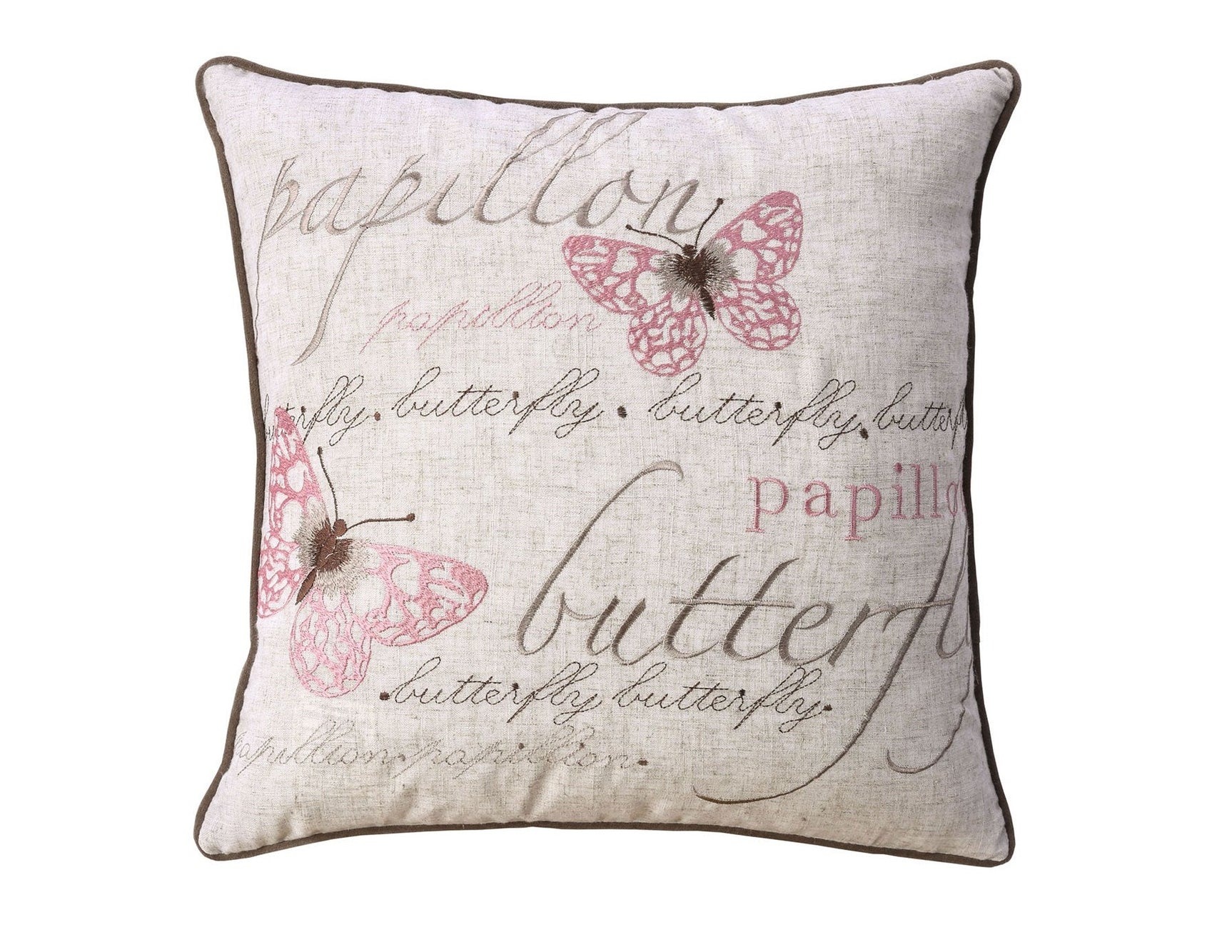 Elsa Beige Pillow (Set of 2) - Ornate Home