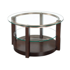 Elsa Espresso 2-Piece Occasional Table Set - Ornate Home