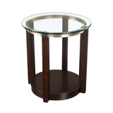 Elsa Espresso End Table - Ornate Home