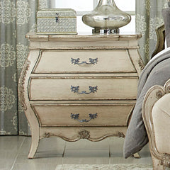 Elsmere Antique Nightstand - Ornate Home