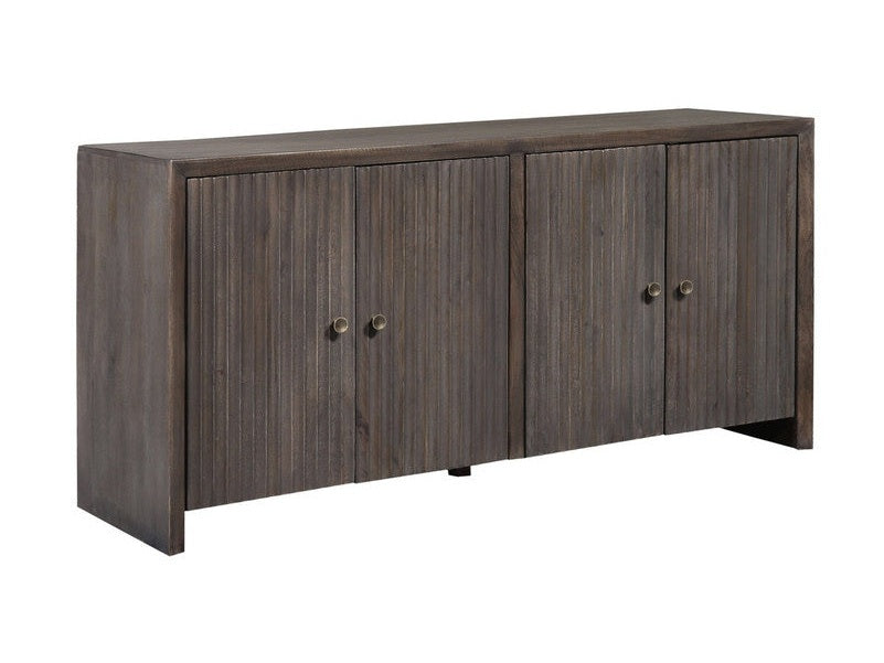Elston Brown Four-Door Sideboard - Ornate Home