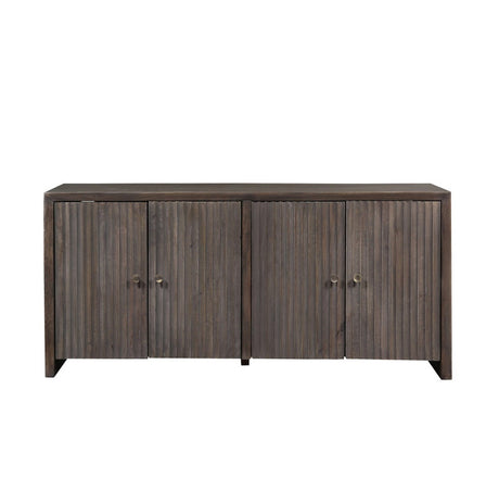 Elston Brown Four-Door Sideboard - Ornate Home