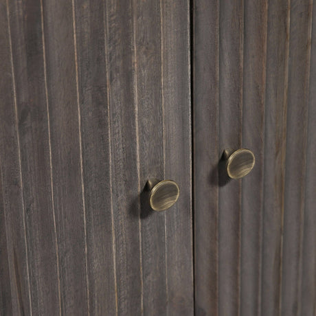 Elston Brown Four-Door Sideboard - Ornate Home