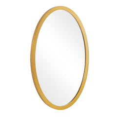 Elstree Antique Brass Oval Mirror - Ornate Home