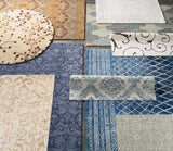 Elsu Beige&Burgandy Wool Rug - Ornate Home