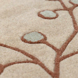 Elsu Beige&Gray Wool Rug - Ornate Home