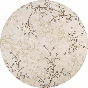 Elsu Beige&Gray Wool Rug - Ornate Home