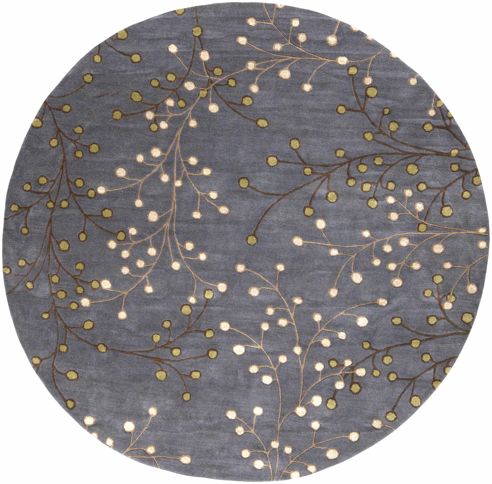 Elsu Brown Beige Wool Rug - Ornate Home