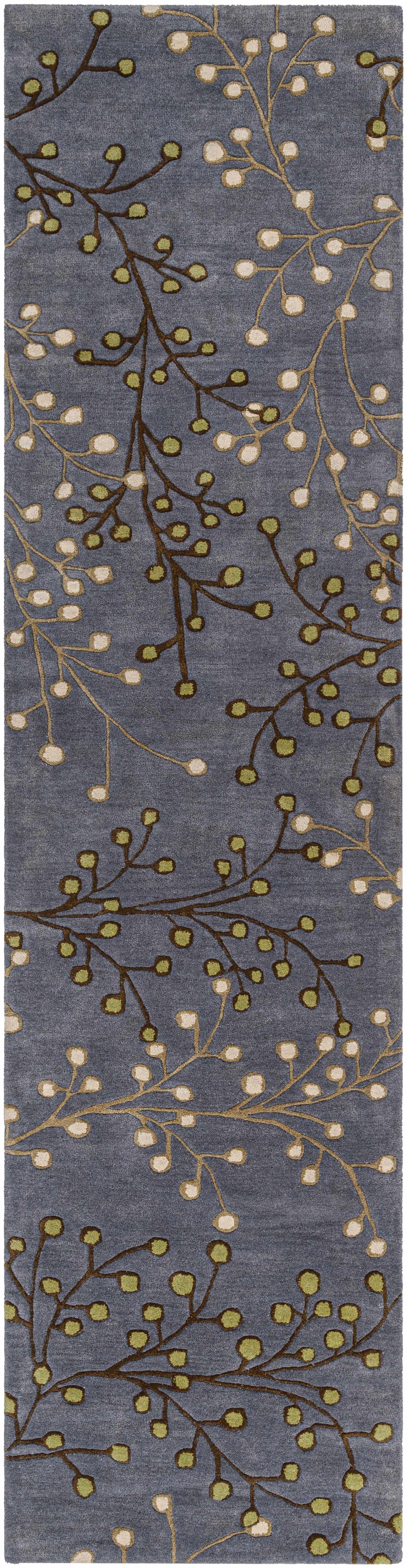 Elsu Brown Beige Wool Rug - Ornate Home