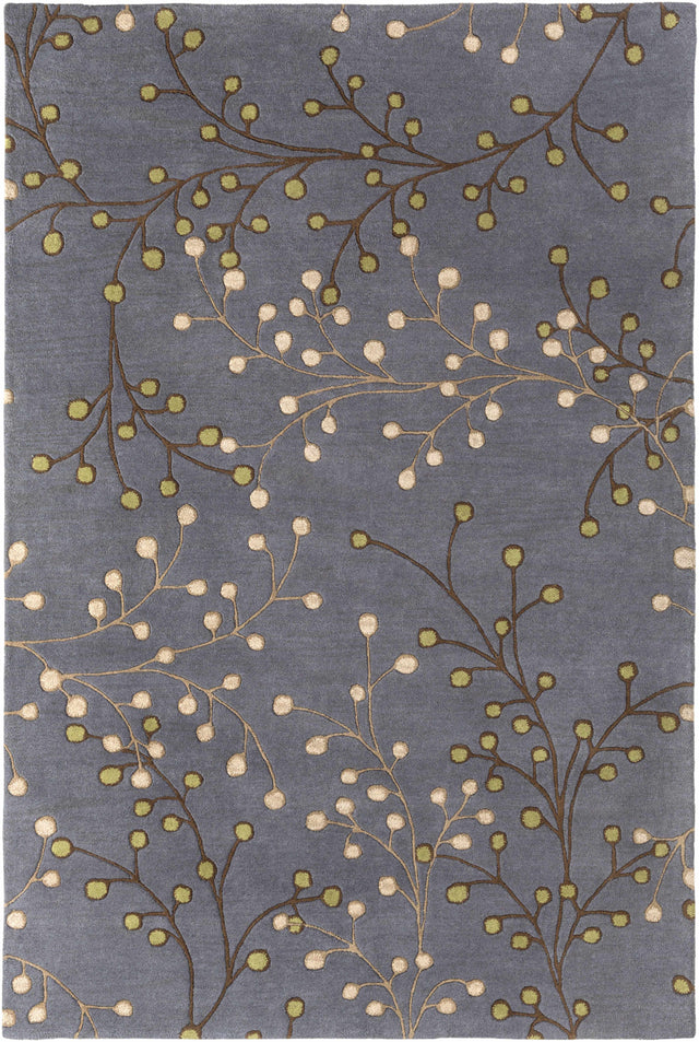 Elsu Brown Beige Wool Rug - Ornate Home