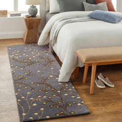 Elsu Brown Beige Wool Rug - Ornate Home