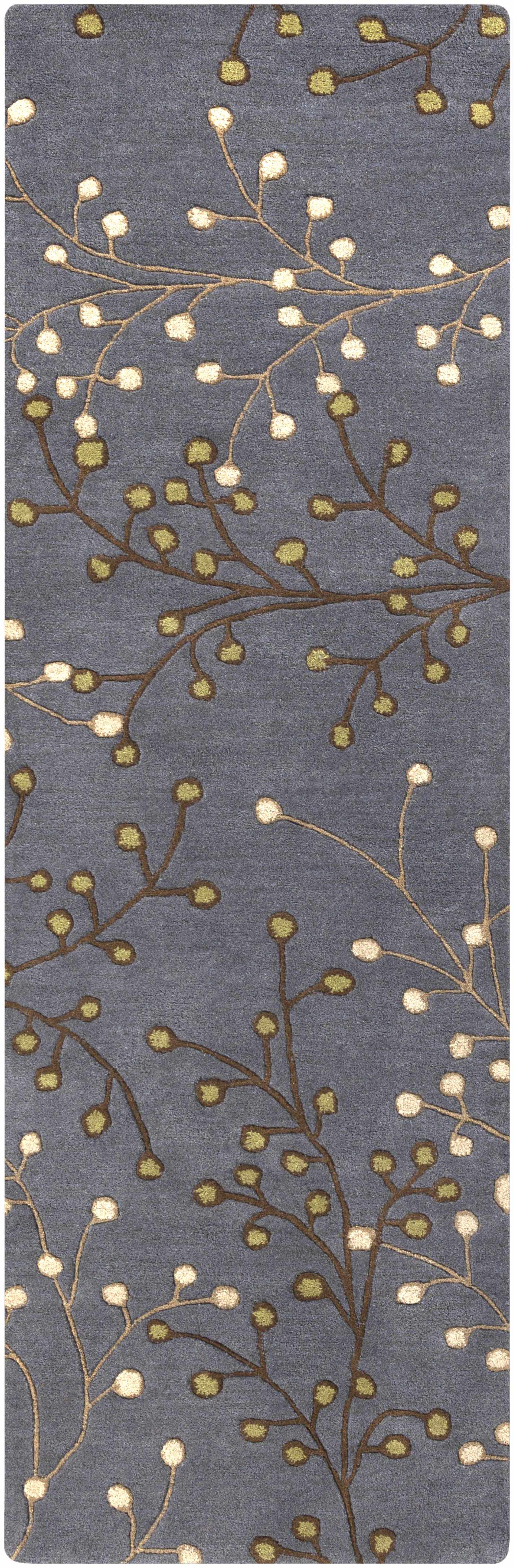 Elsu Brown Beige Wool Rug - Ornate Home