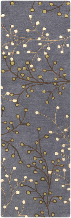 Elsu Brown Beige Wool Rug - Ornate Home