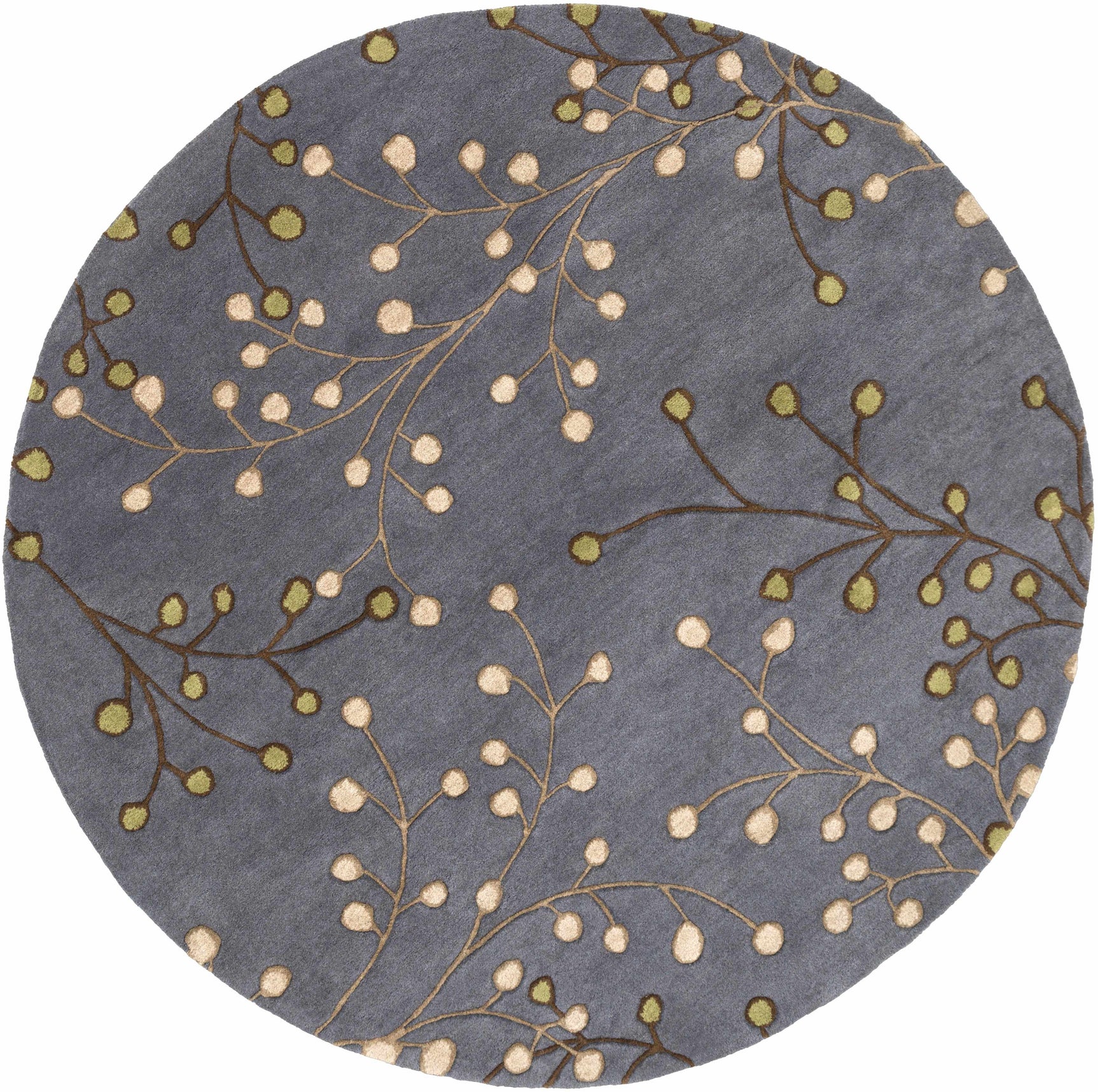 Elsu Brown Beige Wool Rug - Ornate Home