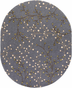 Elsu Brown Beige Wool Rug - Ornate Home