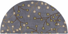 Elsu Brown Beige Wool Rug - Ornate Home
