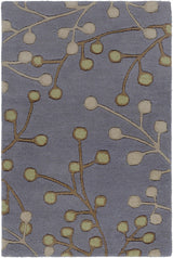Elsu Brown Beige Wool Rug - Ornate Home